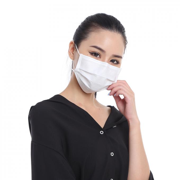 Kundengebundene 3 Falten-Wegwerfmaske, Antivirus-Wegwerfgesichtsmaske-Körperpflege