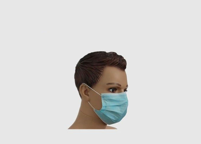 Wegwerfnicht giftige Staub-Atemschutzmaske, 3 Falte Earloop Gesichtsmaske für den sauberen Schutz
