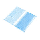 Breathable 3 Ply Disposable Mask High Filtration Capacity With Elastic Earloop