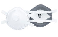 Weiße Wegwerfrespirator-Maske, FFP2V-Atemschutzmaske für industrielles Feld