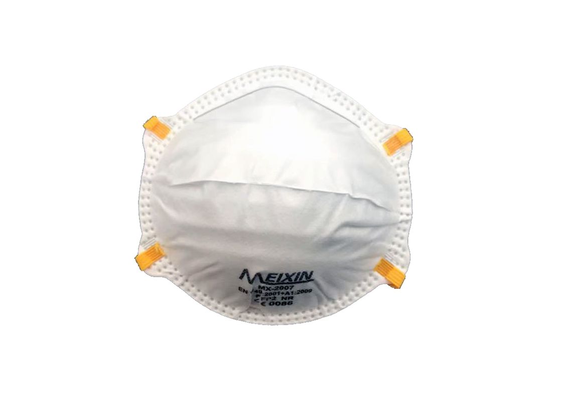 Non Woven Disposable Respirator Mask Smooth Breathing For Machining