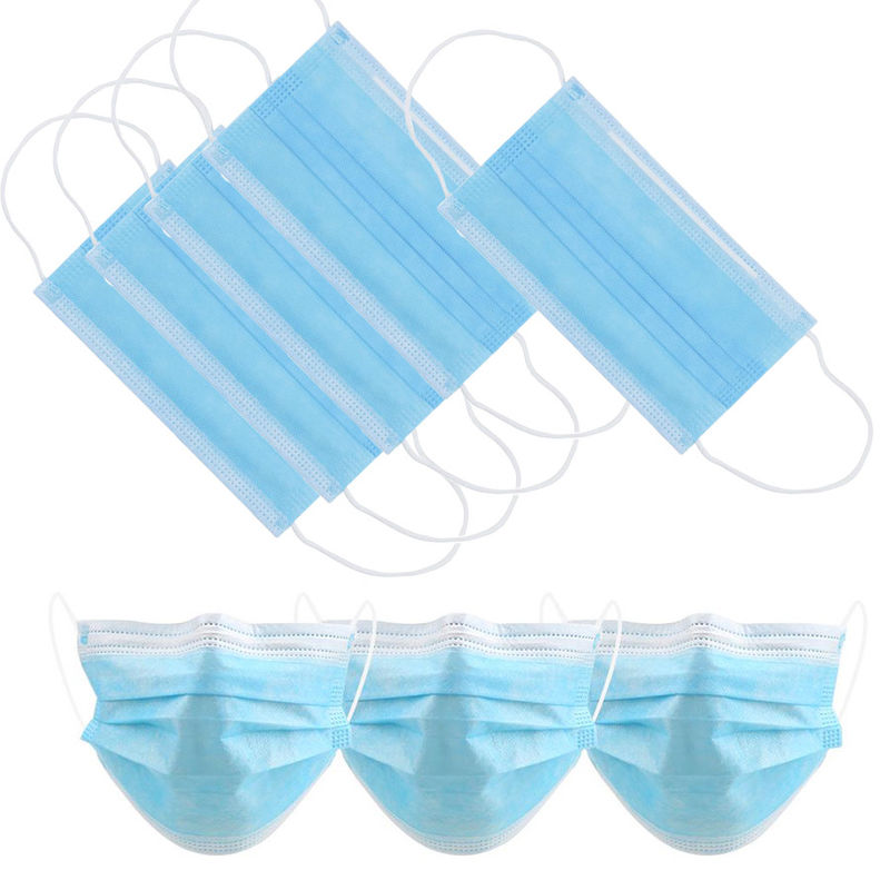 Odorless Disposable Medical Mask / Disposable Sterile Face Mask