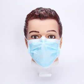 China Falte Earloop des Leichtgewichtler-3 Gesichtsmaske-staubdichte nicht gesponnene Mund-Masken usine