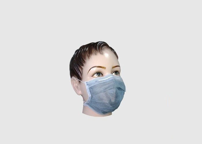 4 Falte Earloop-Verfahrens-Masken, Aktivkohle-Gesichtsmaske-toxische Substanz verhindern